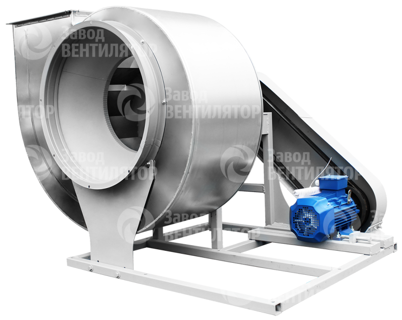 Вентилятор радиальный ВР 280-46 среднего давления одностороннего всасывания со спиральным поворотным корпусом